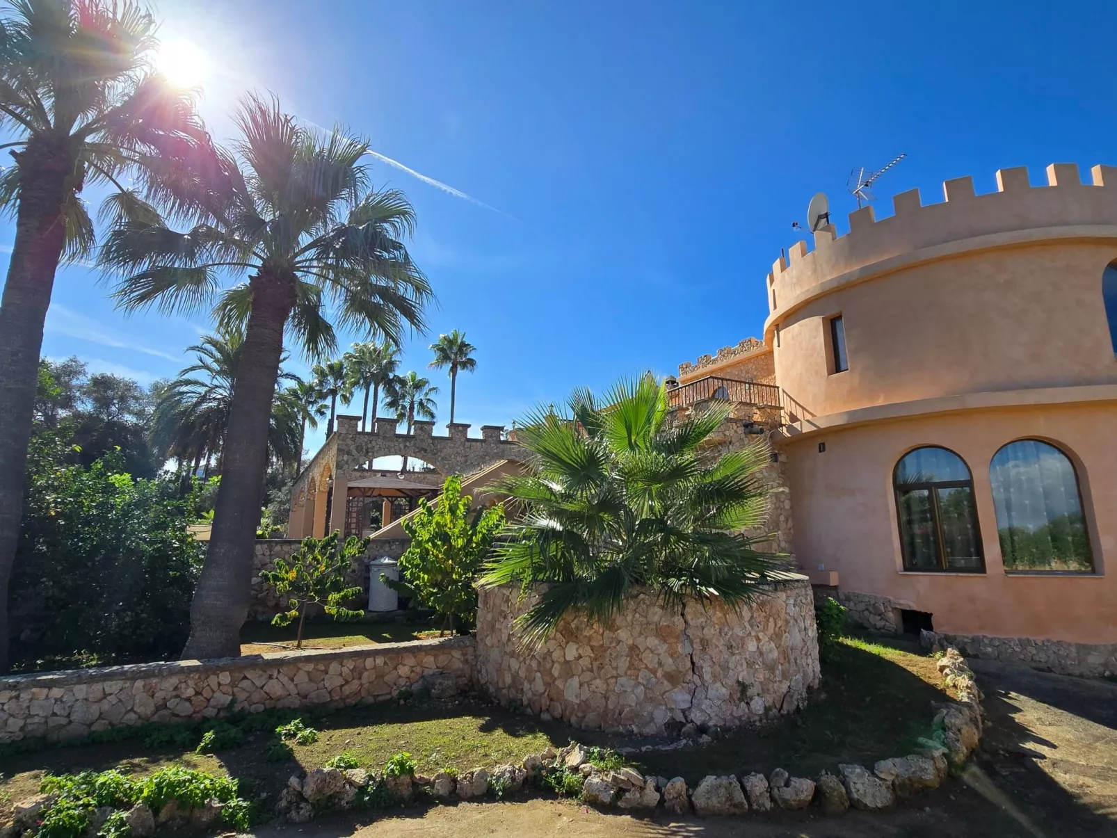 Castell Villa Bohío Mallorca - Draußen