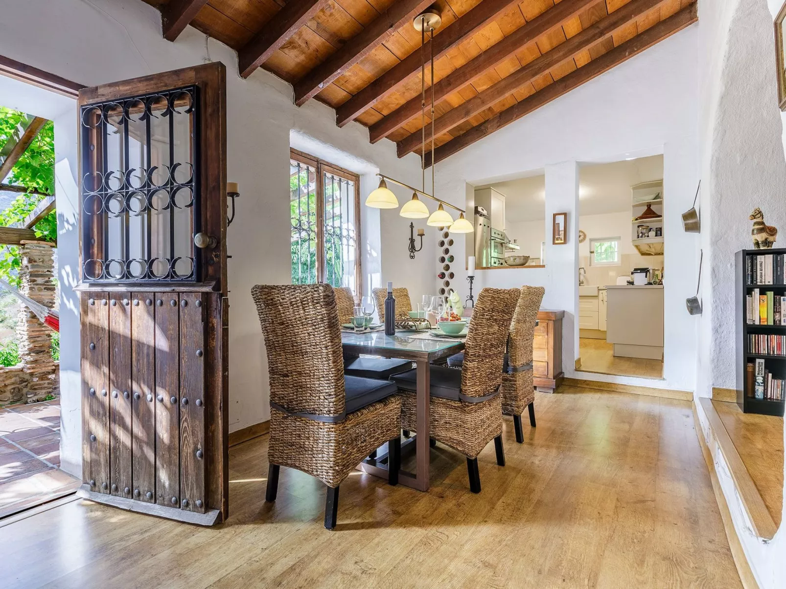 Hundefreundliches Ferienhaus mit privatem Pool-Inside