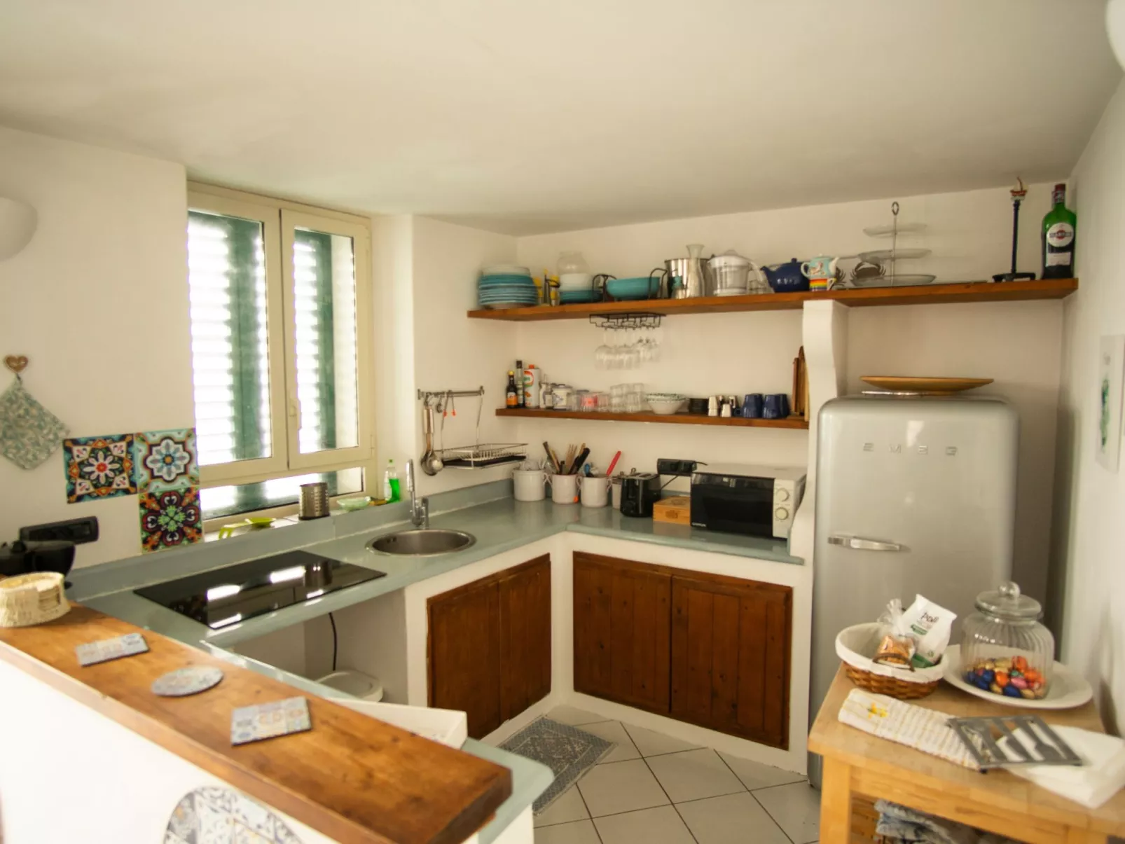 Villa mit Blick auf das Meer an der Amalfiküste-Dedans