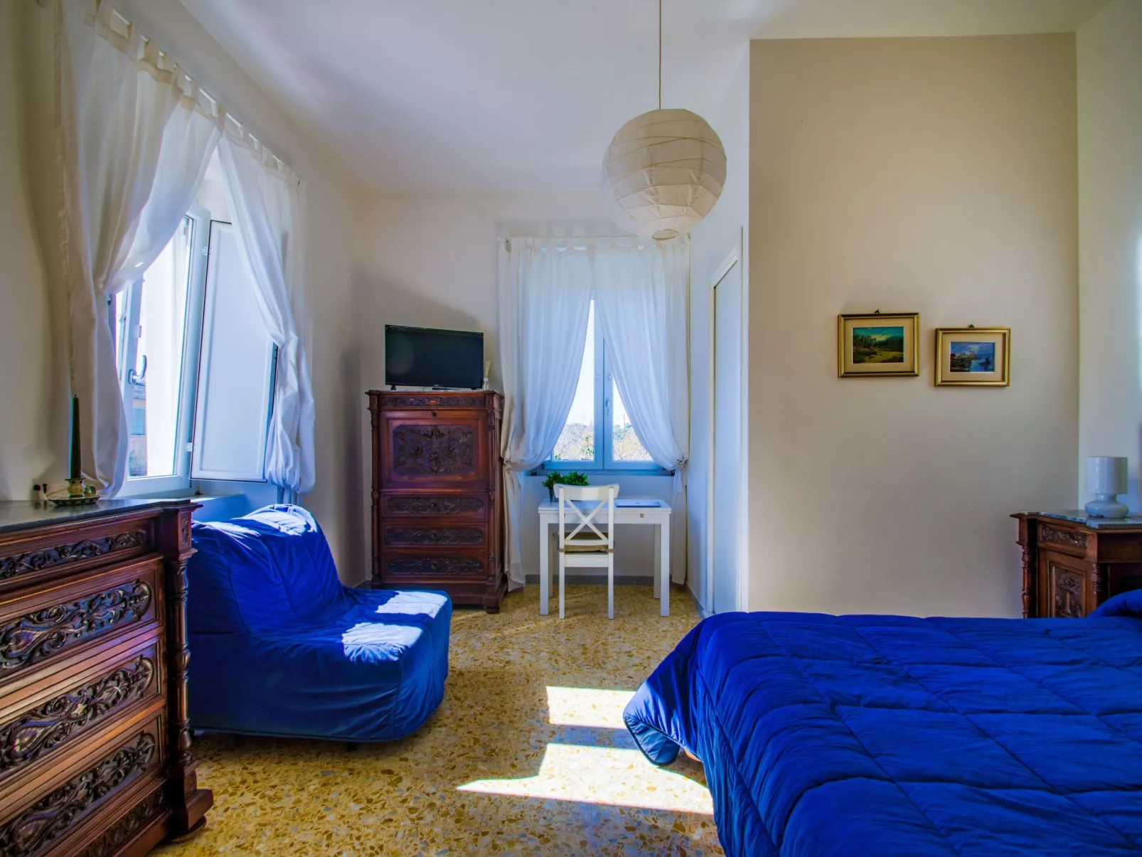 Il Mulino - Zweizimmerwohnung im Zentrum von Ceraso mit Kochnische, bis zu 3 Pe-Dedans