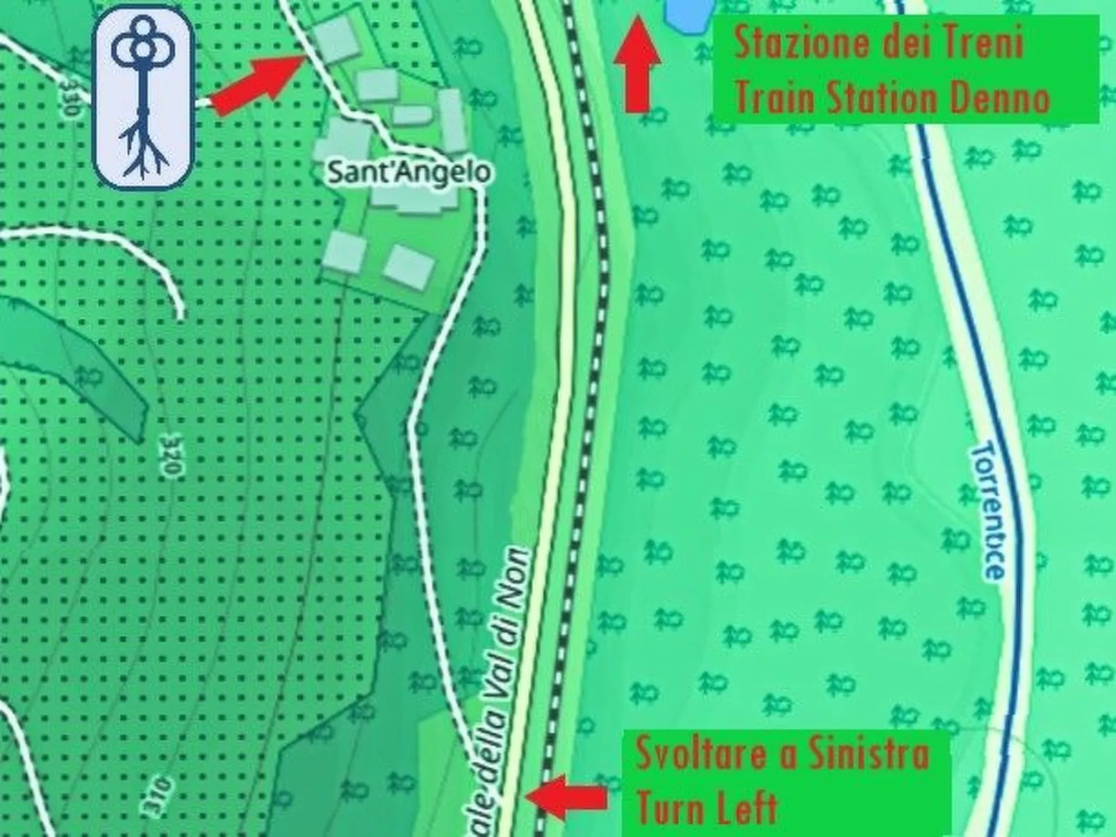 'Antico Eremo'-Draußen