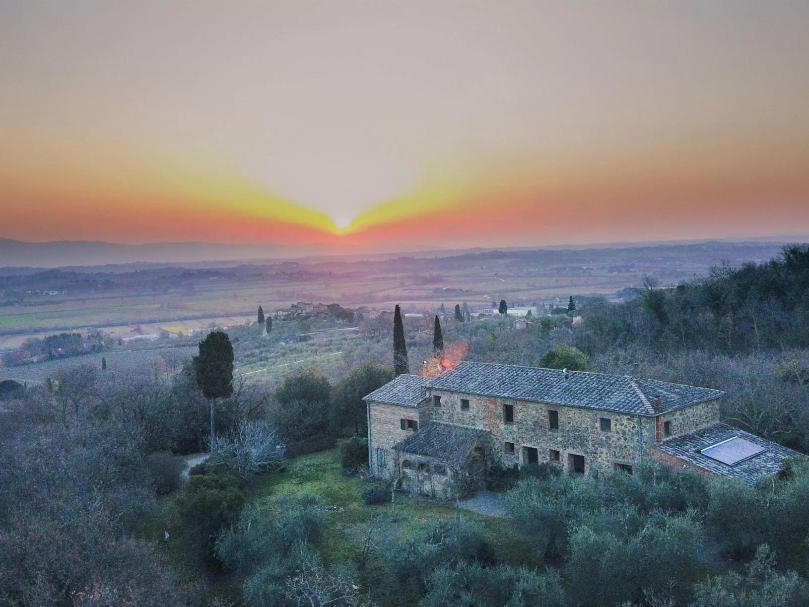 Podere Mencoini Elegante Villa mit Pool und Olivenbäumen-Outside