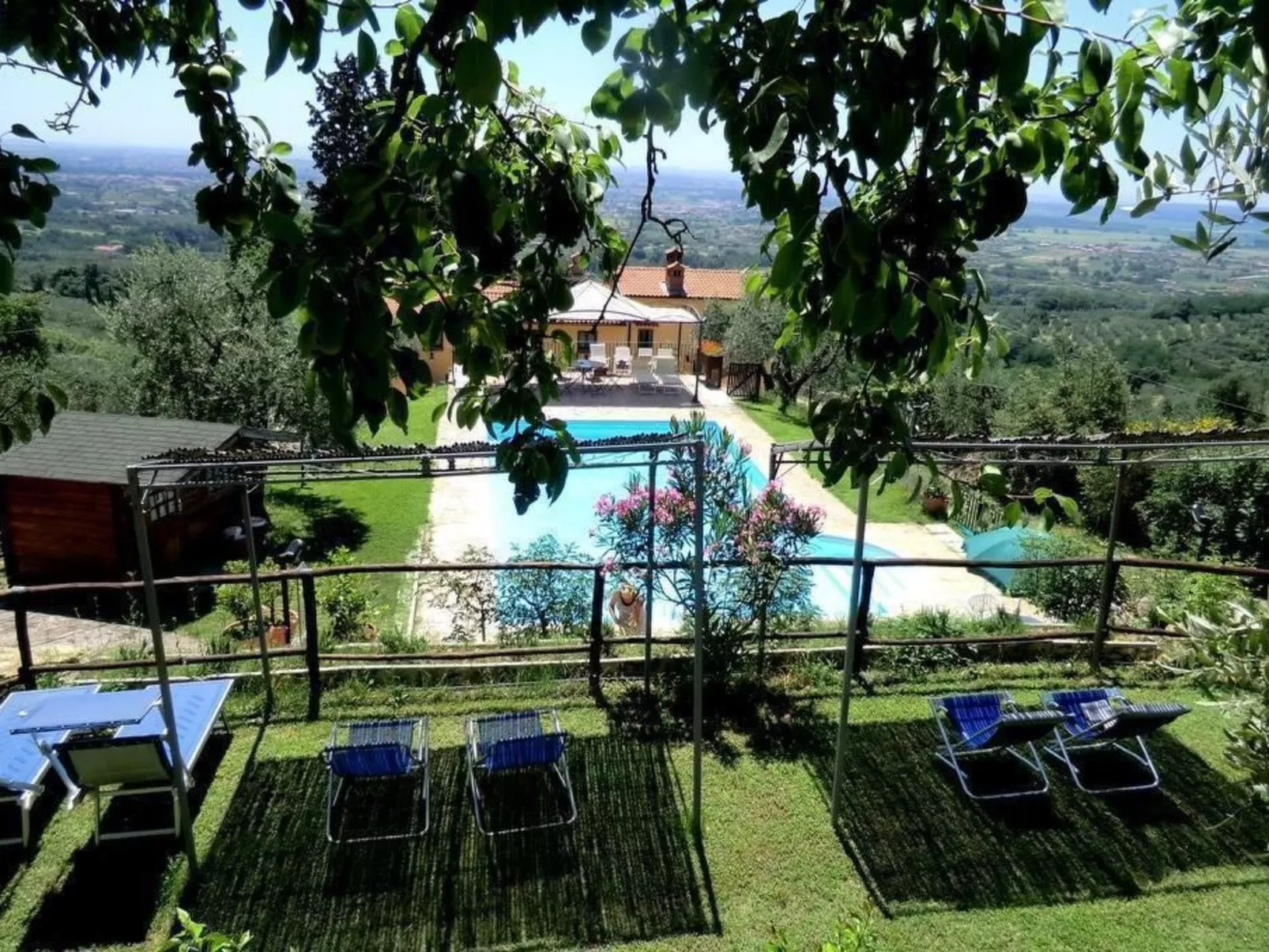 Toskanische Villa 14 Personen Ultra-Panoramapool-Outside