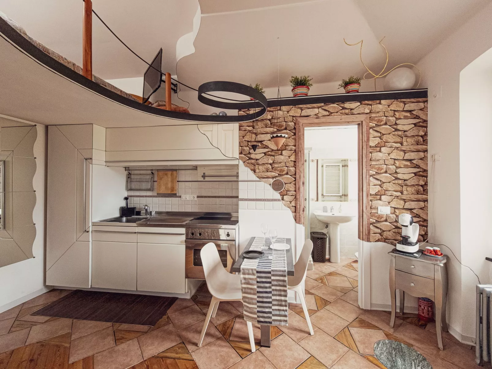 Strategisches Mikrohaus zwischen Cinque Terre und Portofino-Inside