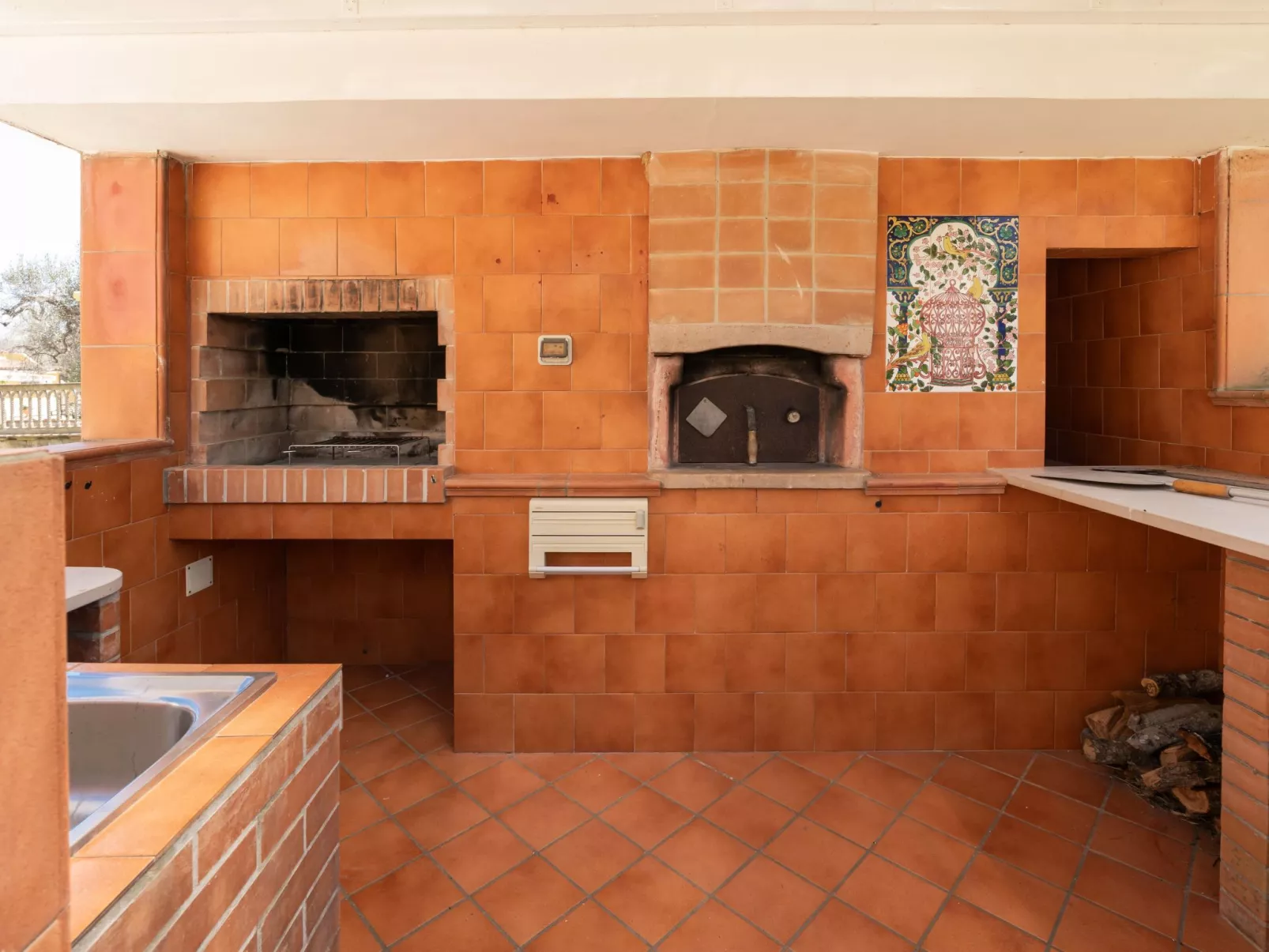 Villa Azzurra mit Pool - Draußen