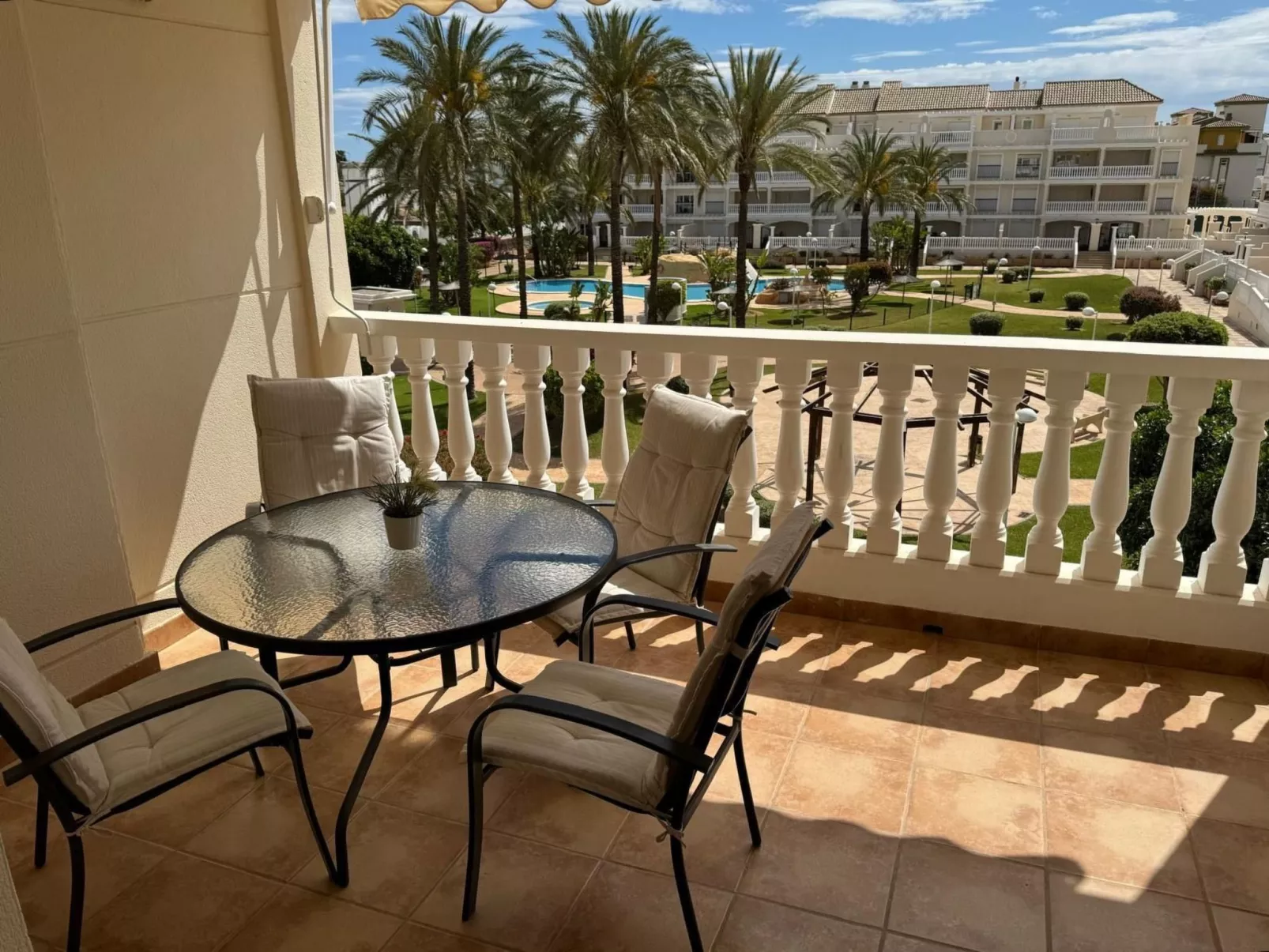 Entspannen in Aquamarinas-Dehors