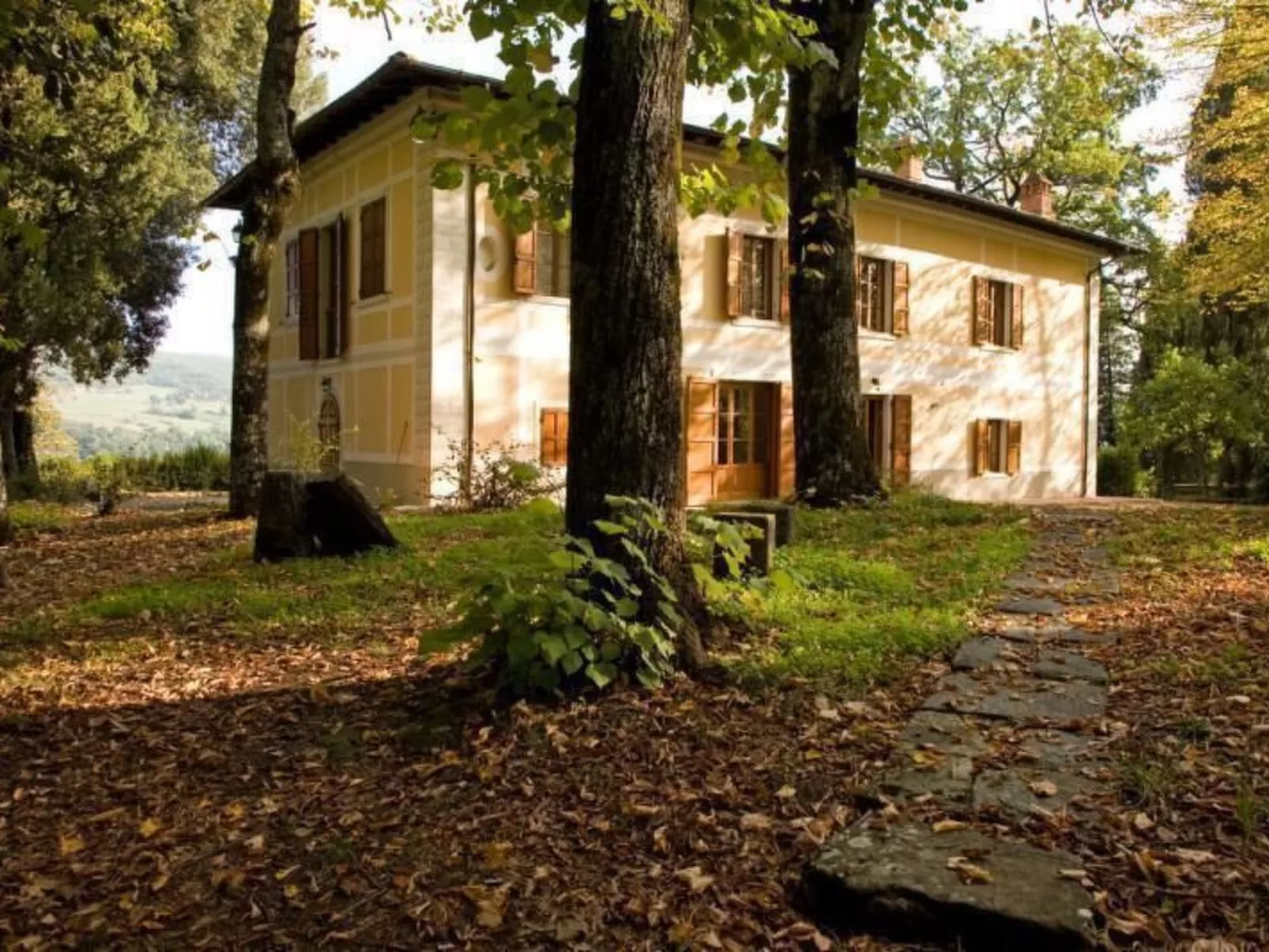 Freistehendes Ferienhaus Villa Borgatti-Draußen