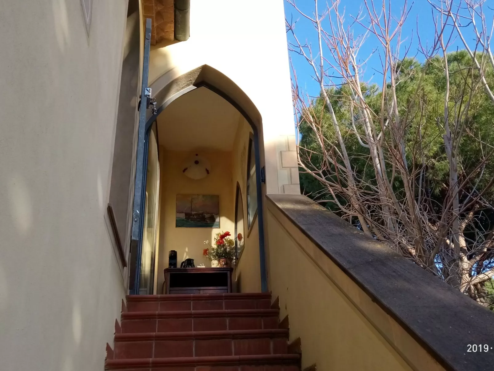 Komfortables Studio für 2 Personen-Draußen