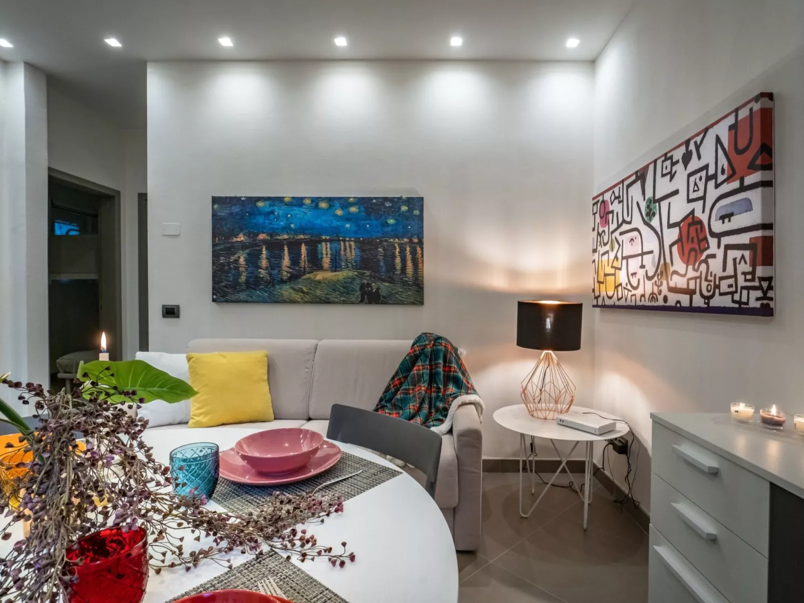 Garten' Ferienwohnung mit privatem Garten-Inside