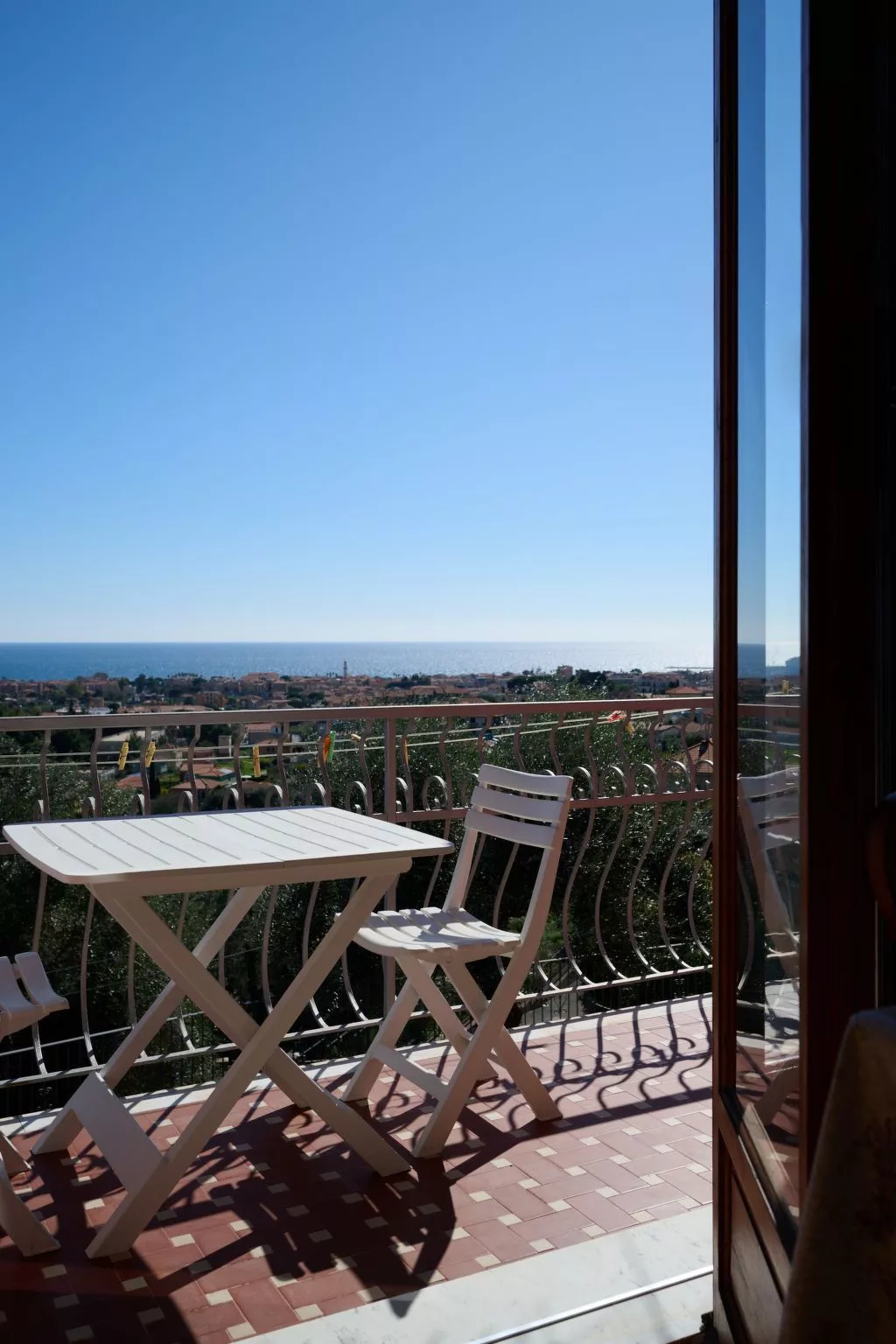 Villa Camilla Wohnung Terrasse-Draußen