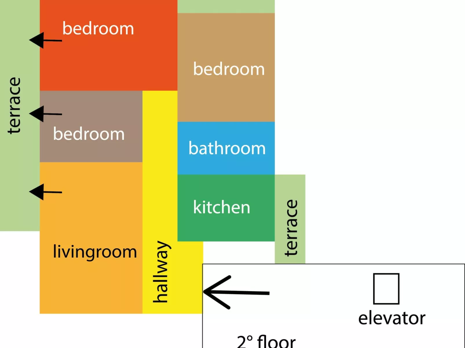 'La casa di Lucca - Dedans