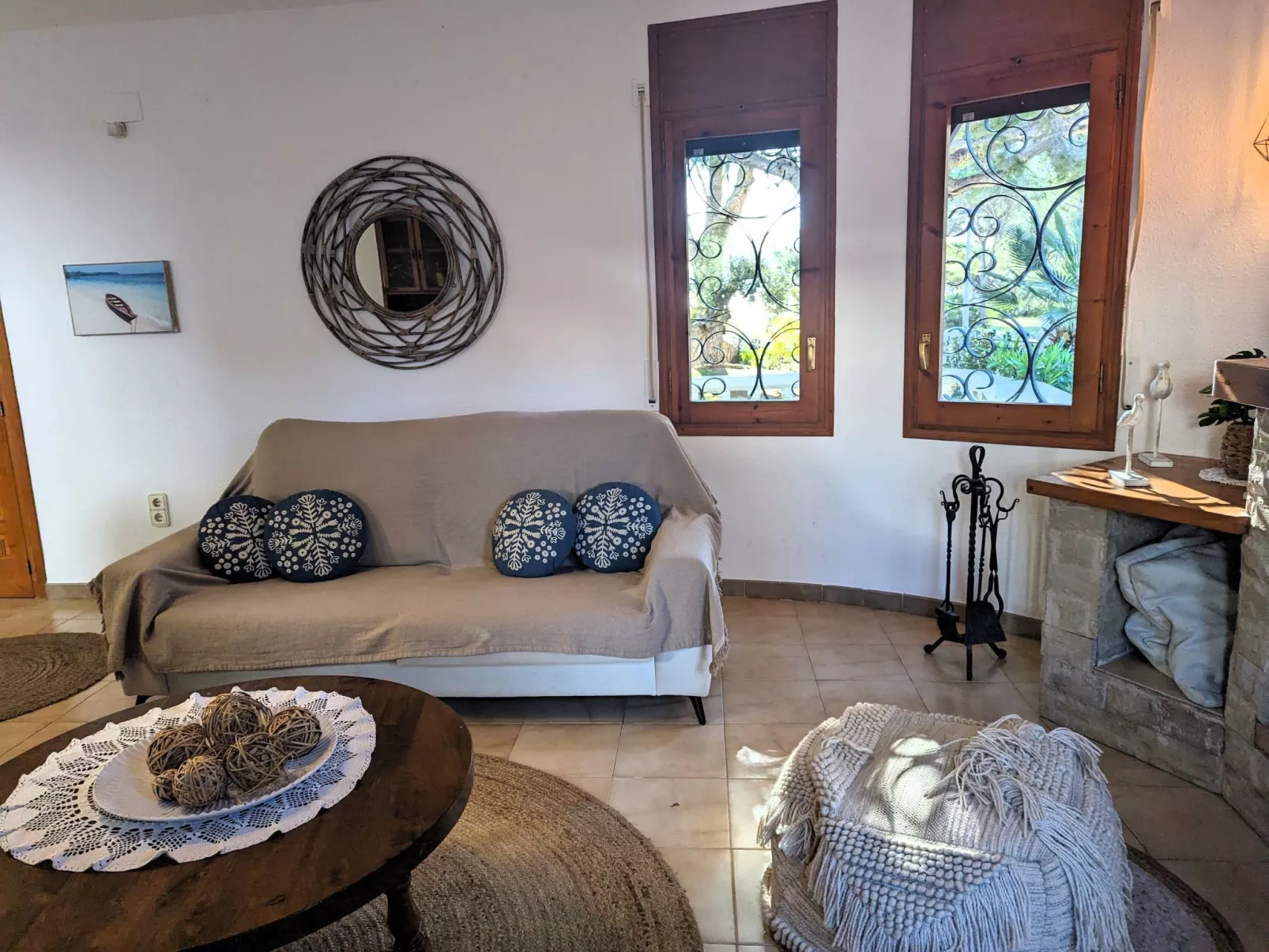 Villa mit einem Nebengebäude auf weitläufigem Garten in Strandnähe-Inside