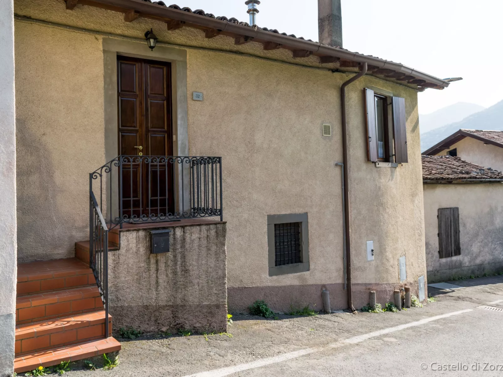 Historisches Haus mit Seeblick-Dehors