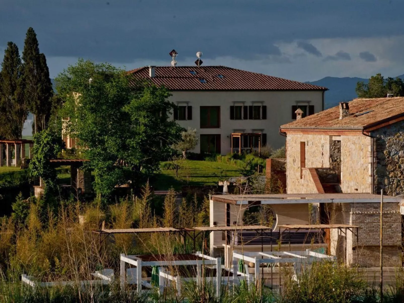 Wohnung "Villa Famiglia3" mit Pool-Draußen