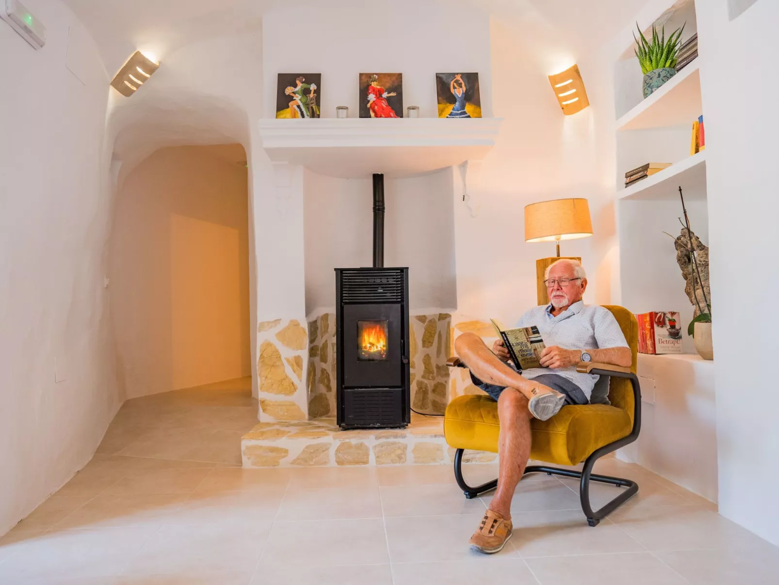 Luxuriöse Finca mit Pool, Spa und spektakulärer Aussicht-Drinnen