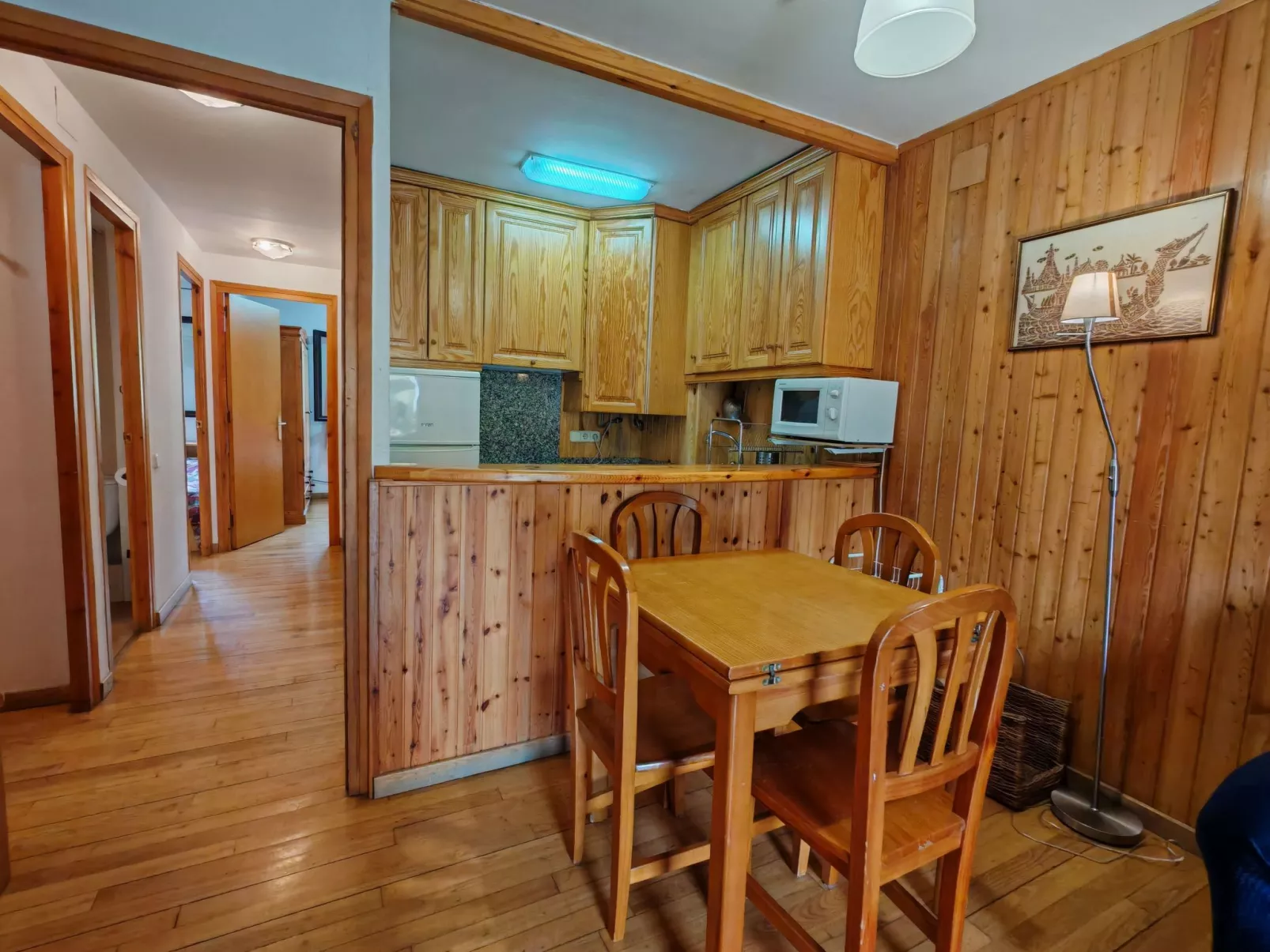 Wohnung Besiberri 3 befindet sich im Erdgeschoss mit Terrasse Vall de Boí-Inside