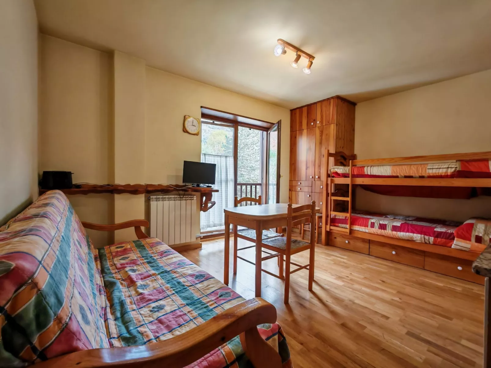 Studio mit Balkon und Licht Erta 11 Vall de Boí-Dedans