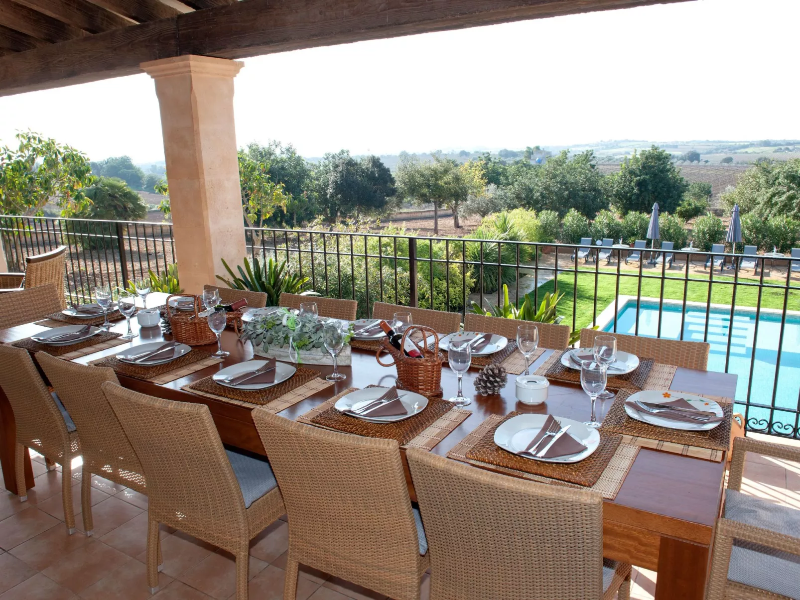 Luxuriöse Ferienvilla auf Mallorca-Outside