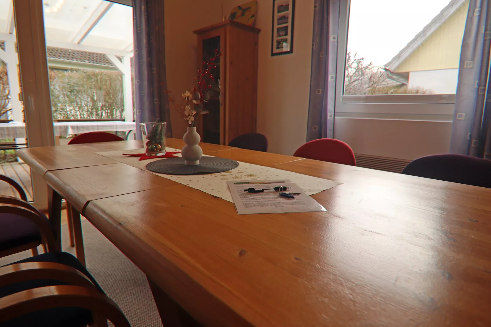 Teichrose 108 qm 9 Personen - Haus Nr 22B-Salle à manger