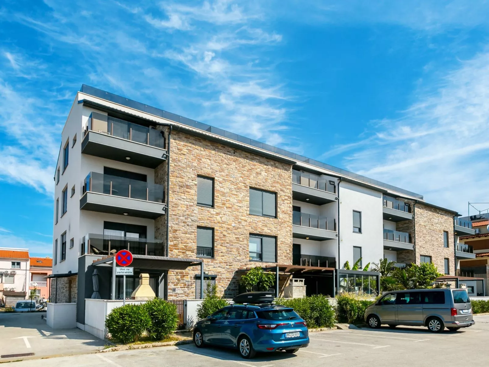 Wohnung "Nevia 6" mit Blick auf das Wasser-Dehors