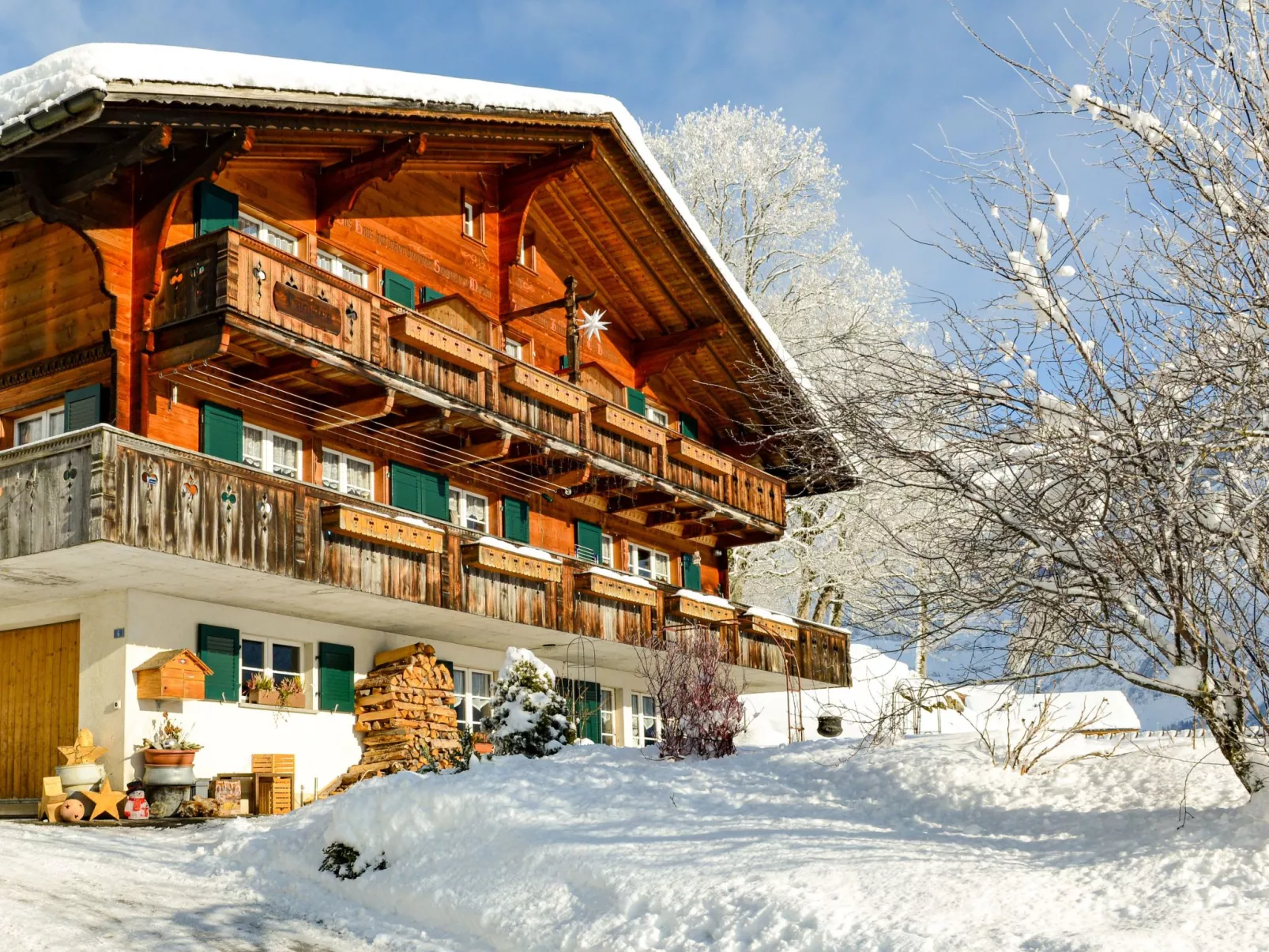 Chalet Burgstein, Studio Alpenrose-Draußen
