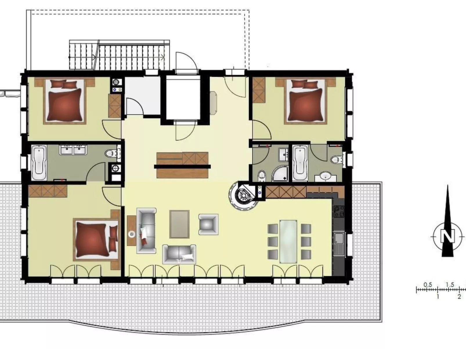 Apartment Bränderli 4.5-Inside