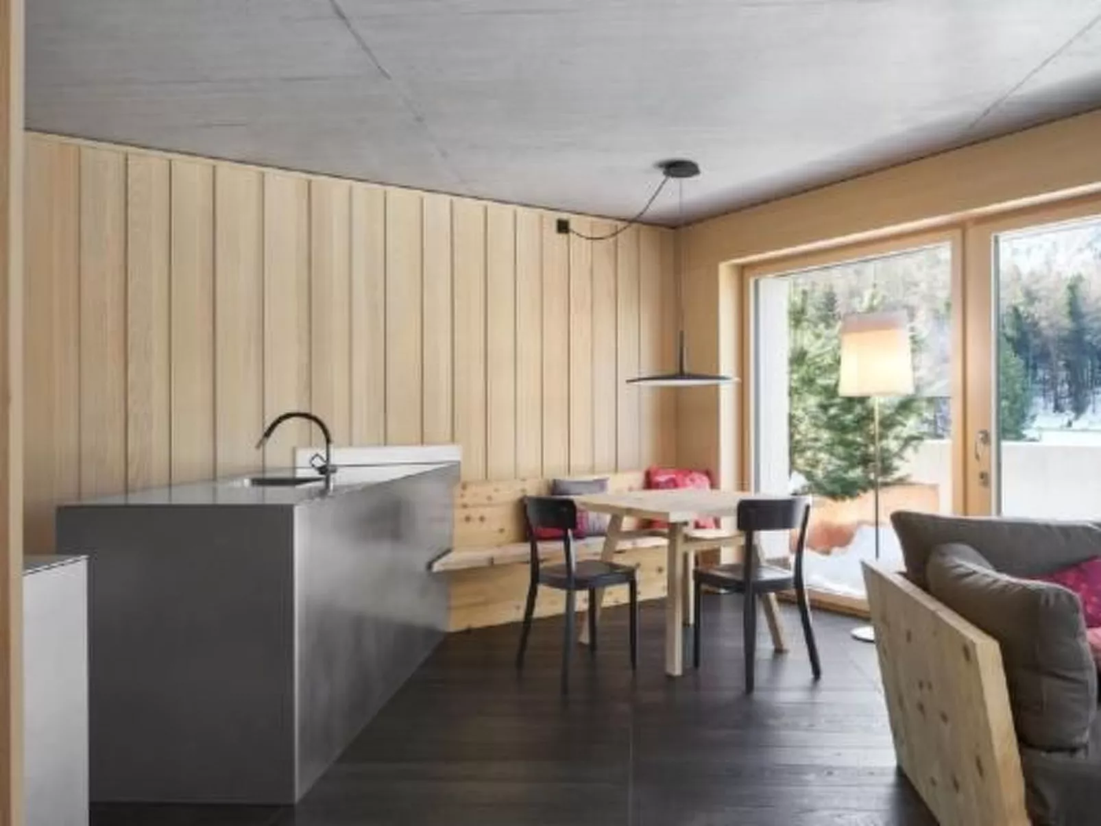 Alpine Lodge 2-Bett-Wohnung Chesa a la Punt / "B-Dedans