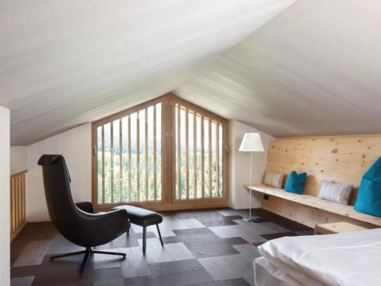 Alpine Lodge 6-Bett-Wohnung mit Galerie-Dedans