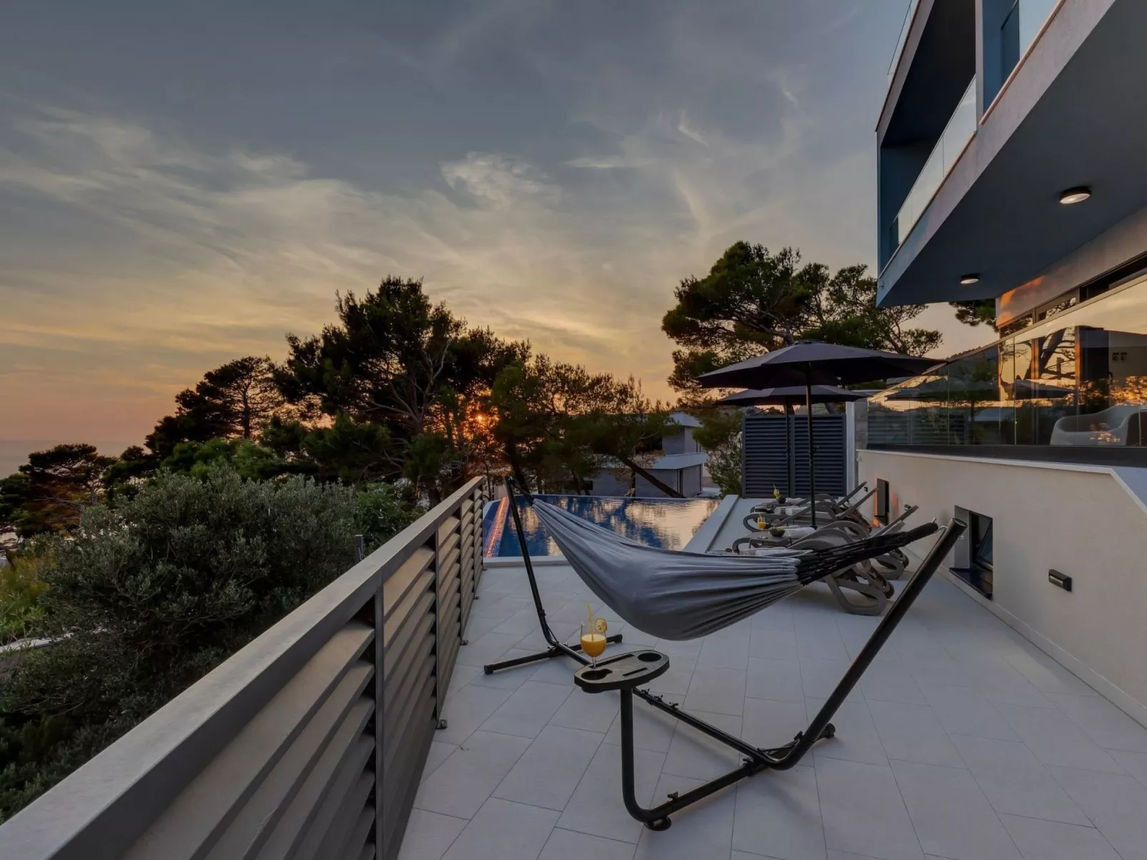 Villa Basak in Makarska-Outside