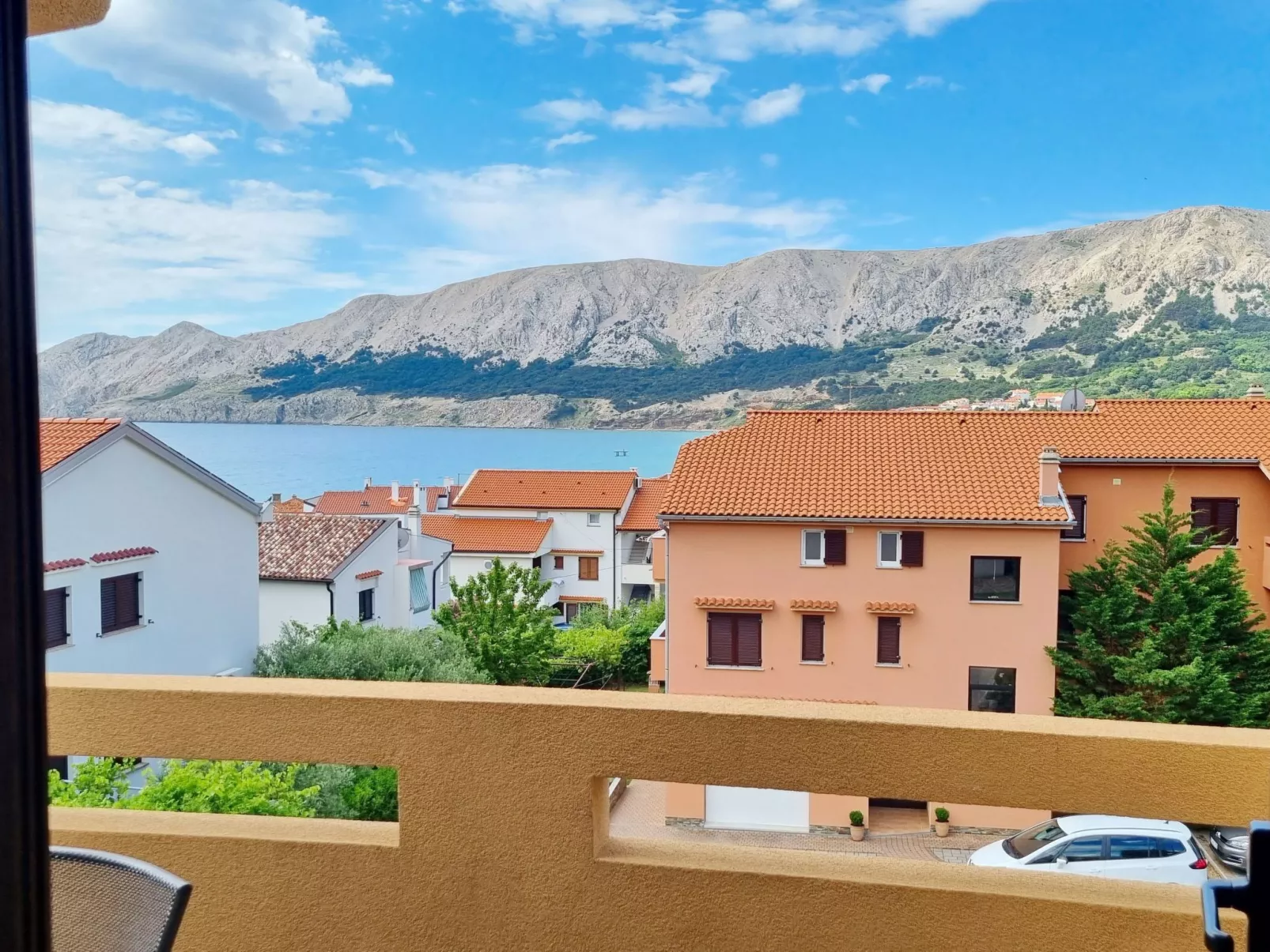 Wohnung in Baška mit Eigenem Balkon-Dehors