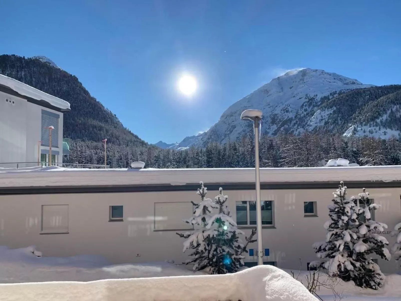 Wohnung Chesa Salmun (Parterre)-Drinnen