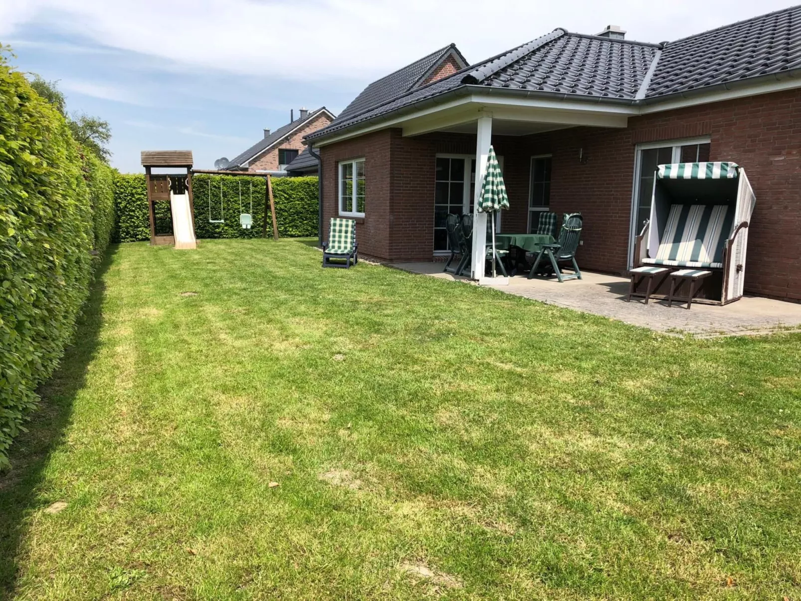 Bungalow Meeresbrise mit WLAN-Draußen