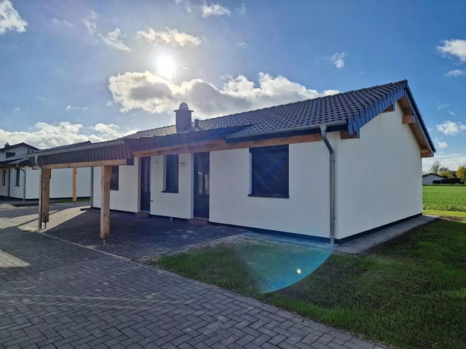 G20 Ferienhaus mit Wintergarten in Eckwarderhörn-Dehors