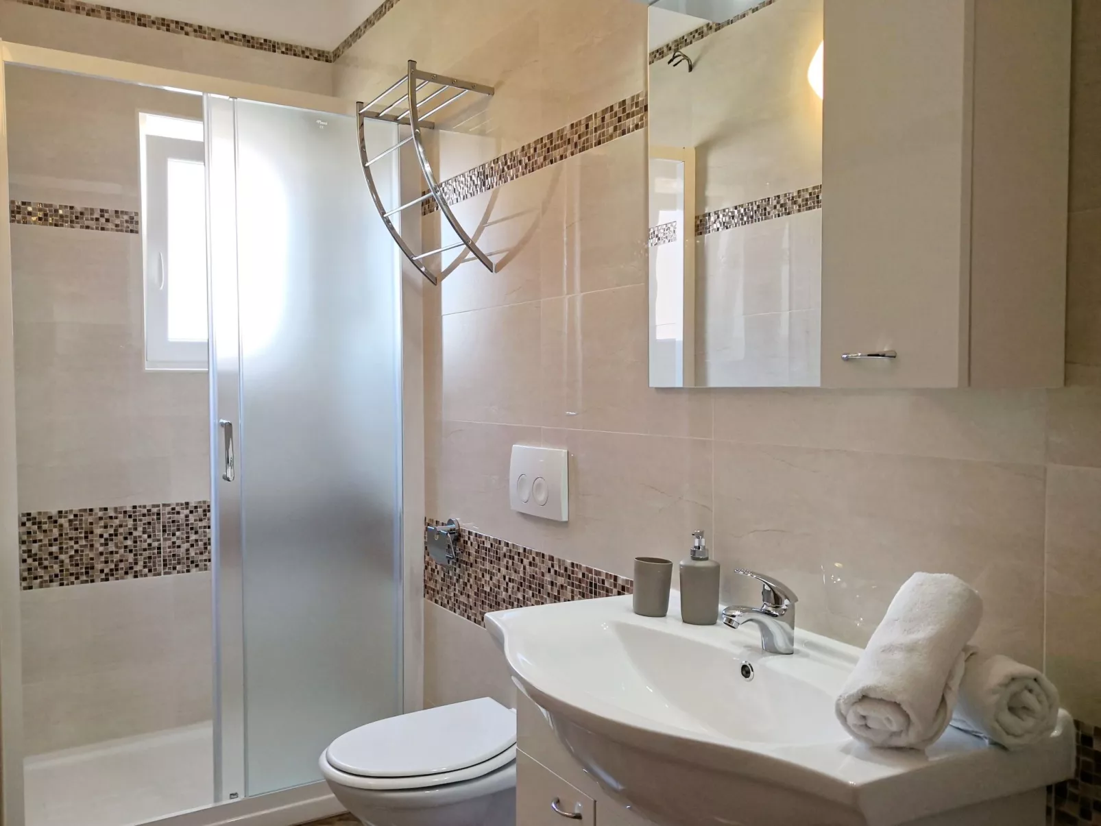 In Baška mit Eigenem Balkon - Drinnen