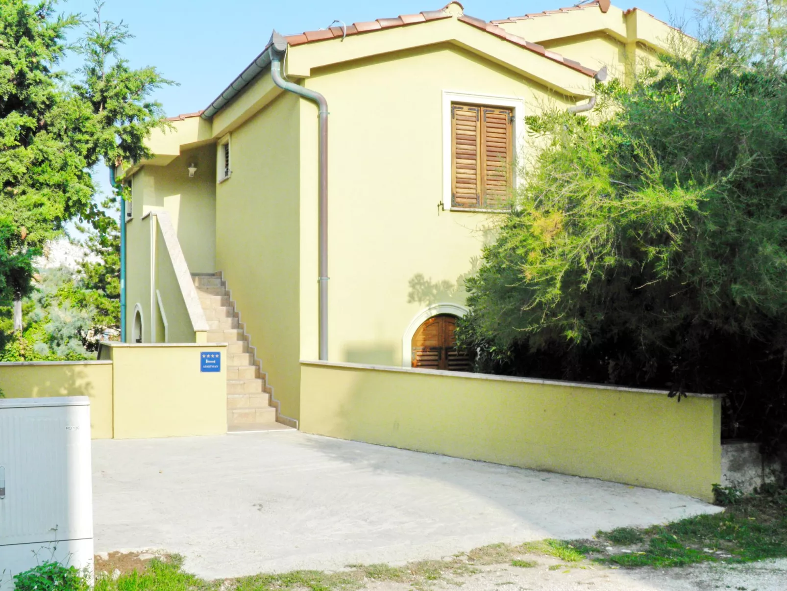 In Baška mit Eigenem Balkon-Draußen