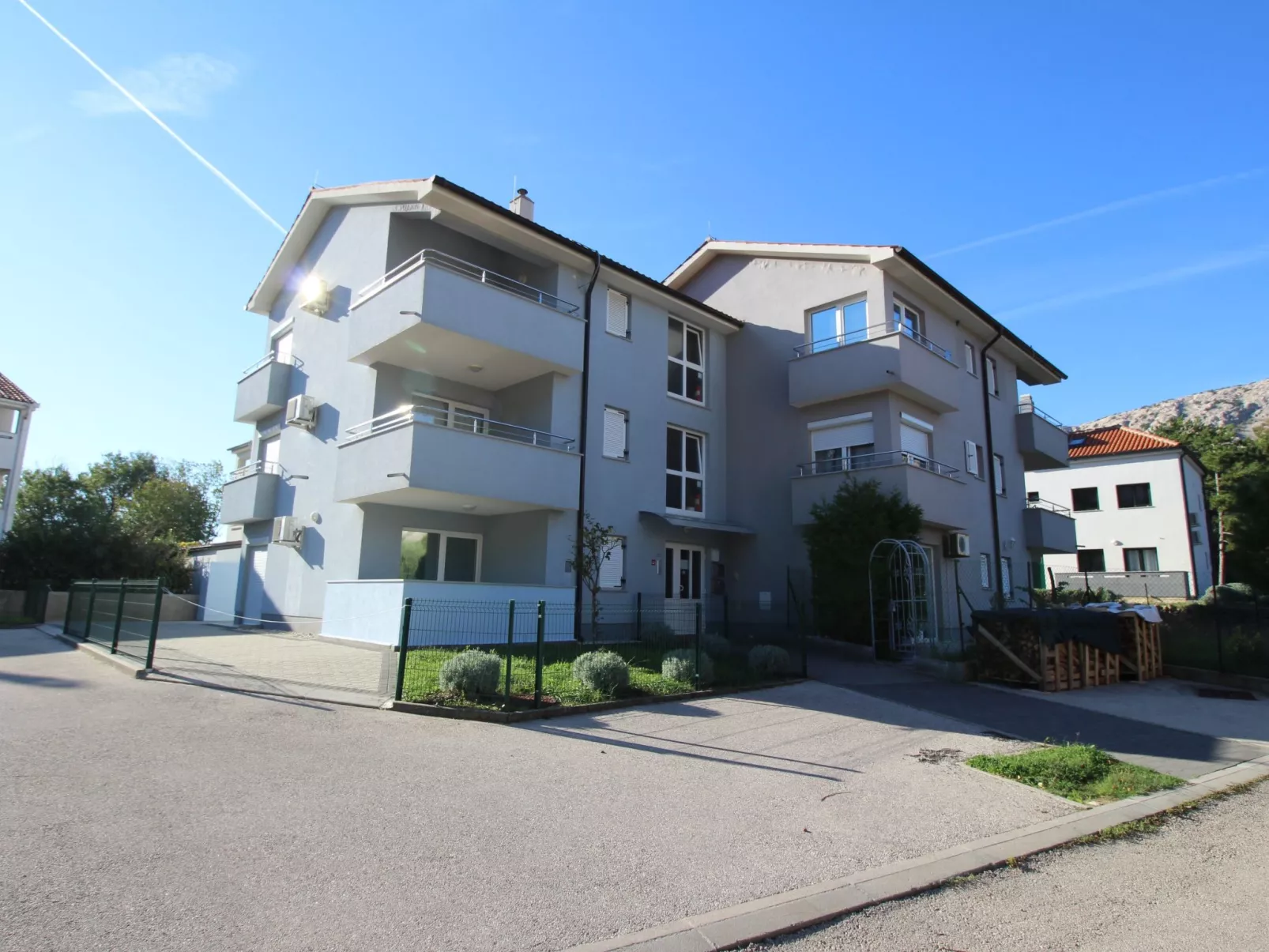 Appartement in Baška mit Eigenem Balkon-Dehors