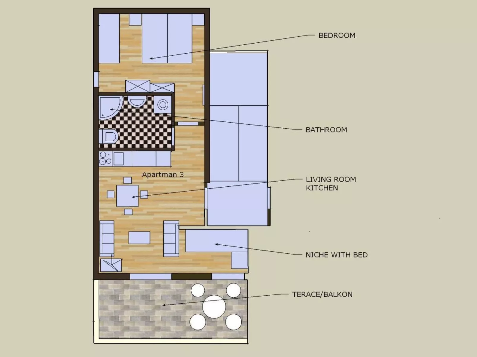 Ferienwohnung. für 3 Personen-Image-tags.info