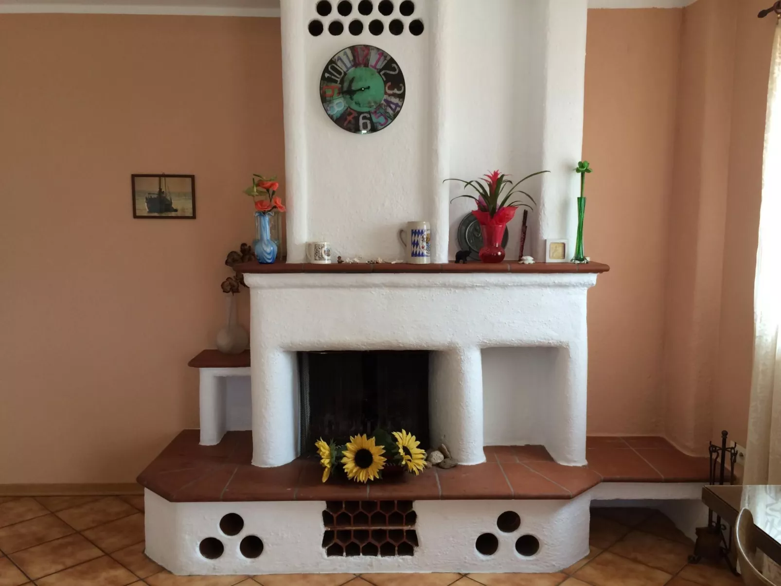 Appartement mit zwei Terrassen mit Meerblick-Drinnen