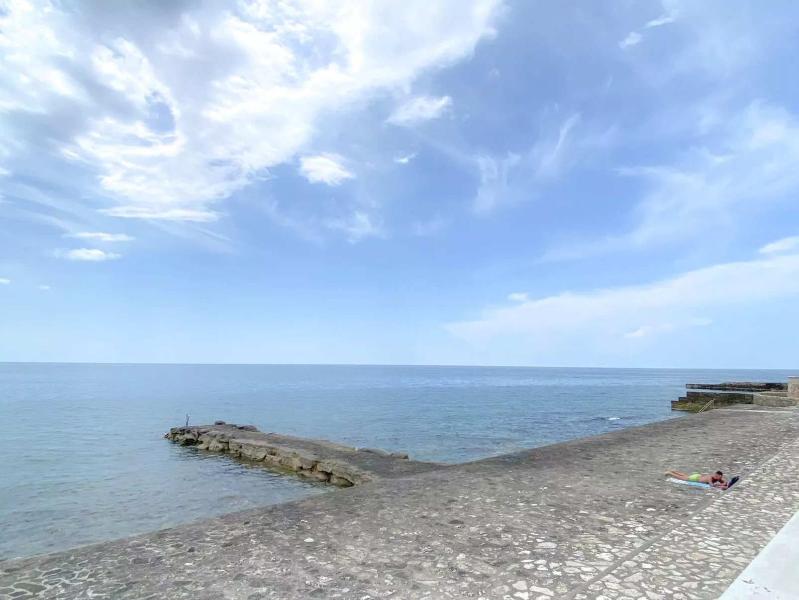 Wohnung "Meri" mit Blick auf das Wasser-Draußen