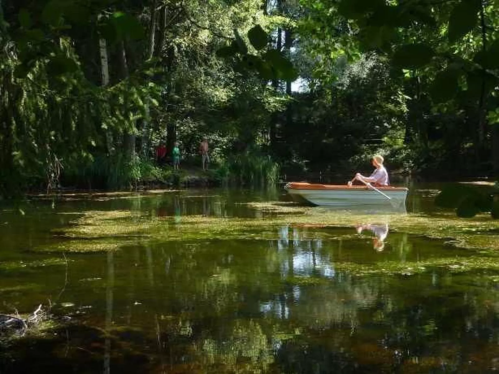 Haus mit  freier Fahrradnutzung und kleinem Boot-Dehors