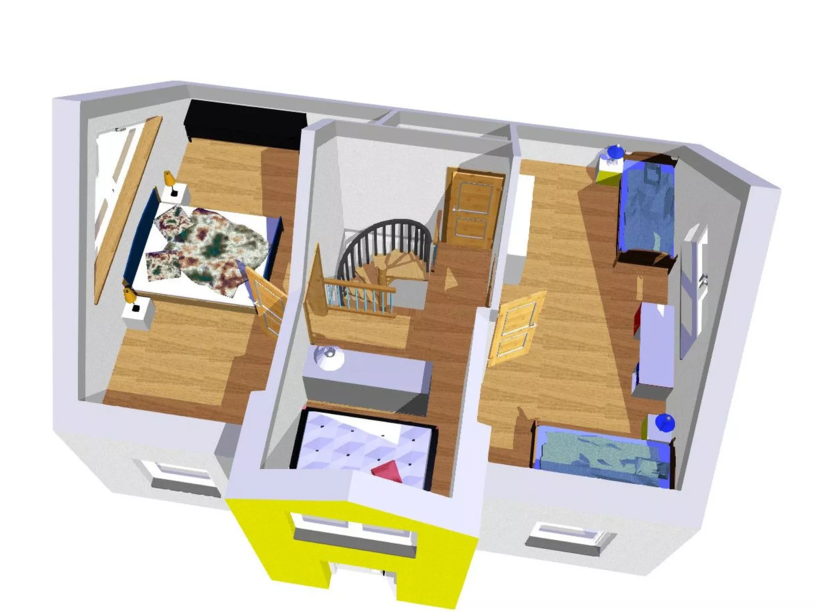 FH Salzhaff-Urlaub-Inside