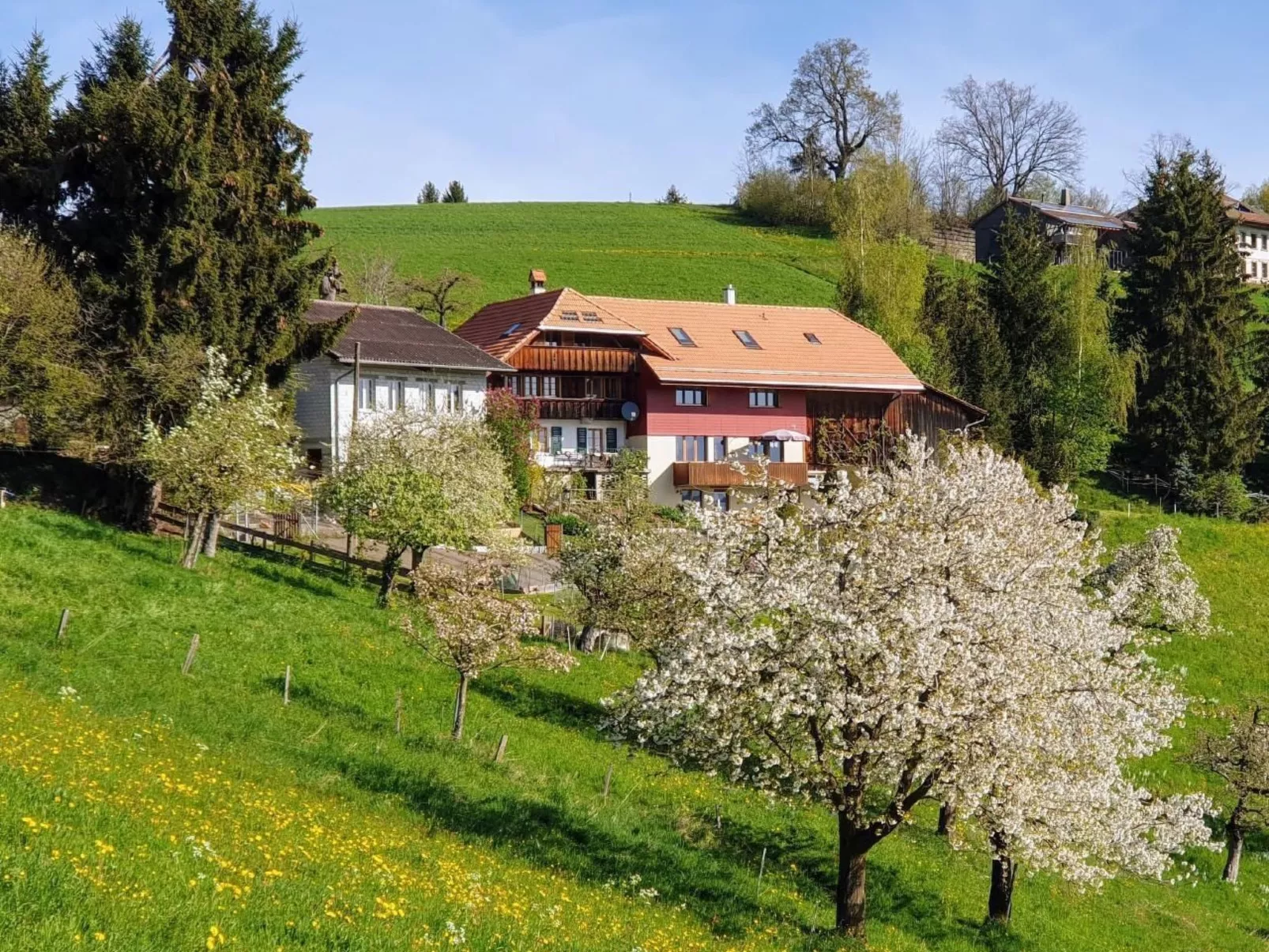 In einem heimeligen Berner-Stöckli-Outside