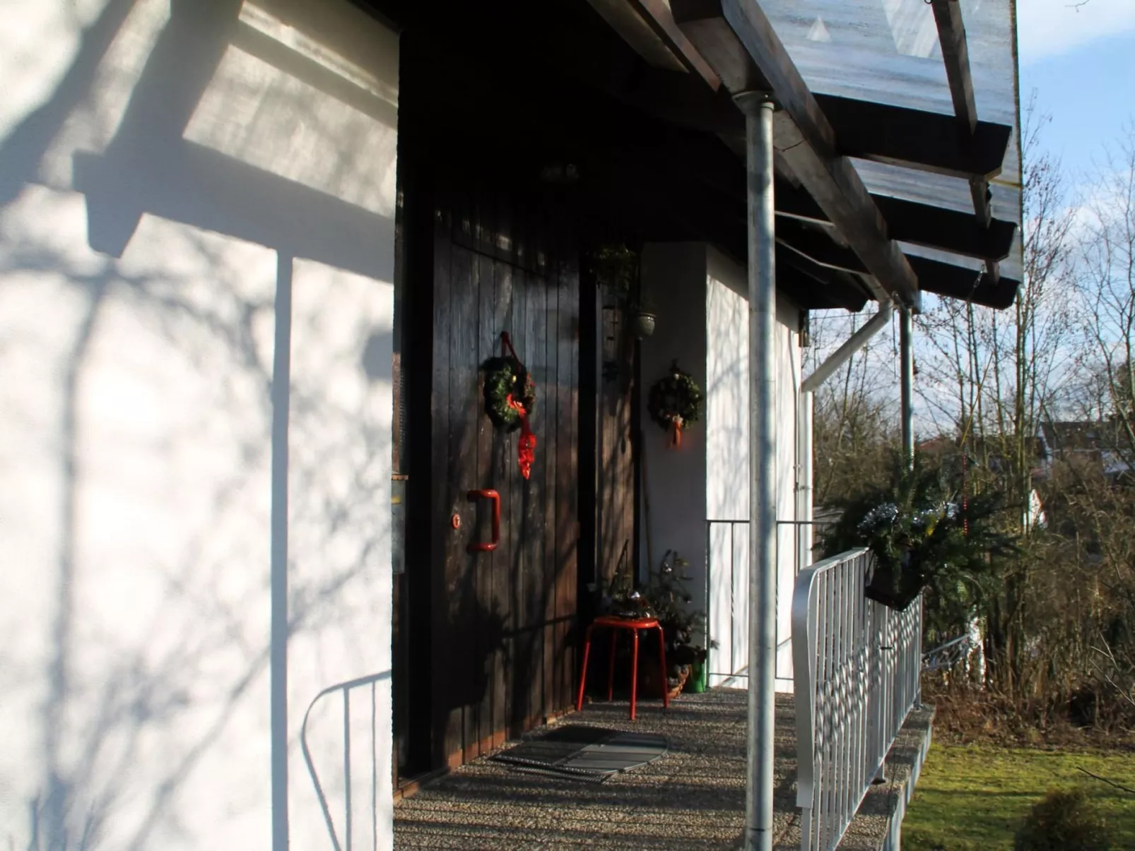 Mit Terrasse-Draußen