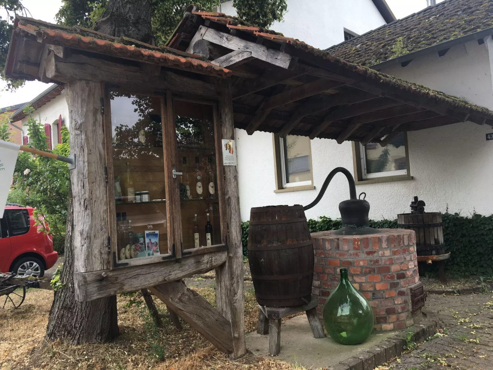 Appartement mit Balkon-Draußen