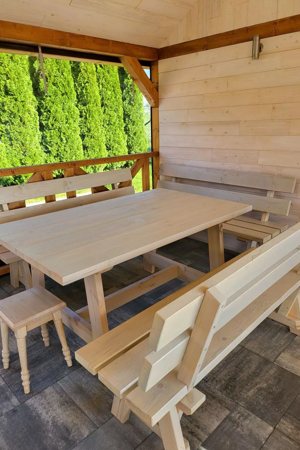 In Mielno mit Grill-Outside