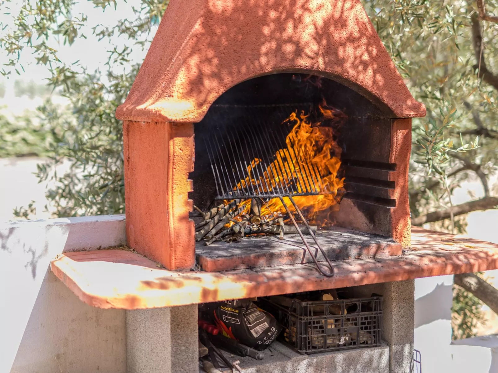 Komplex Oliva mit Pool und großem Garten-Outside