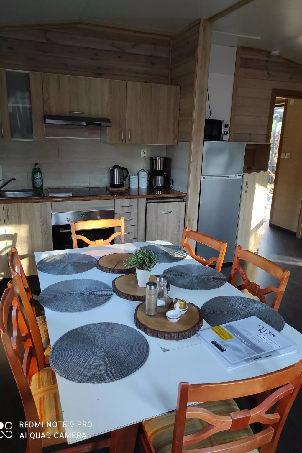 Ganzjahreshäuschen - blau-Inside