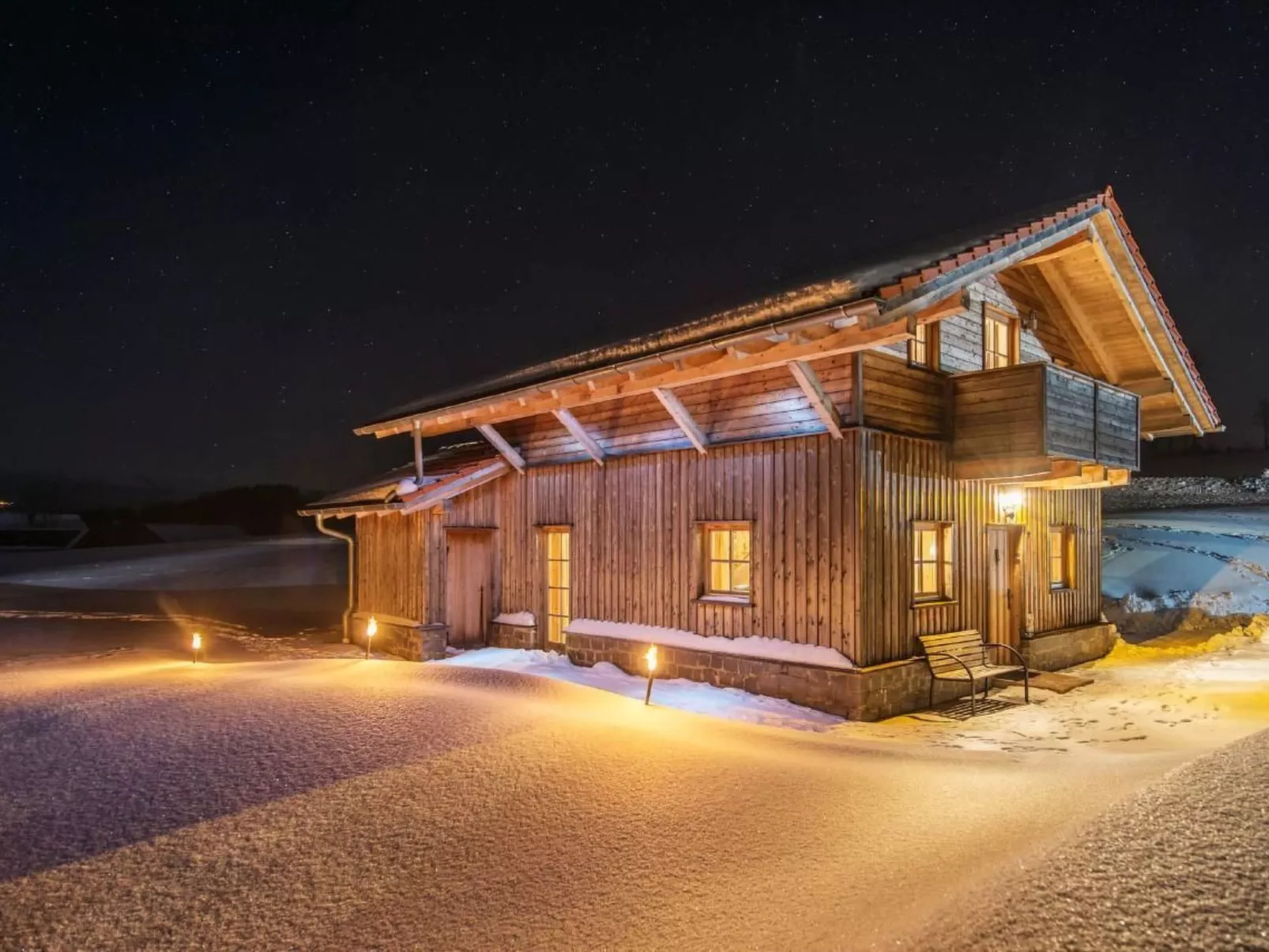 Hoizhaus am Badlberg-Outside