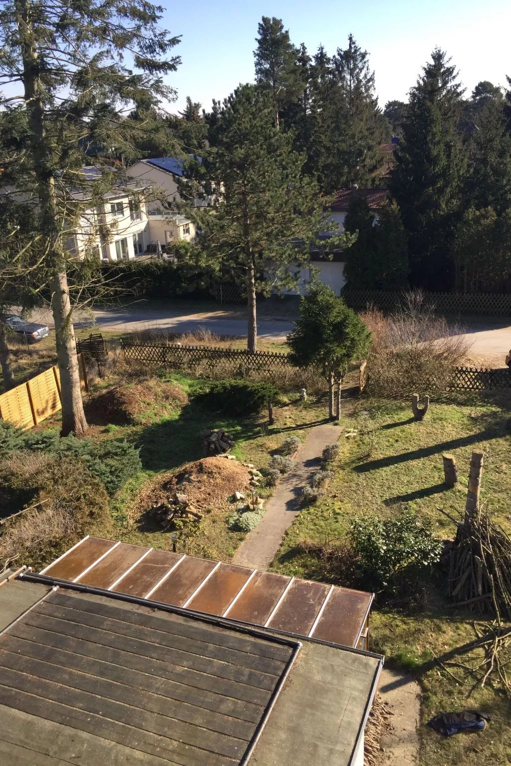 Datscha im Grünen-Draußen