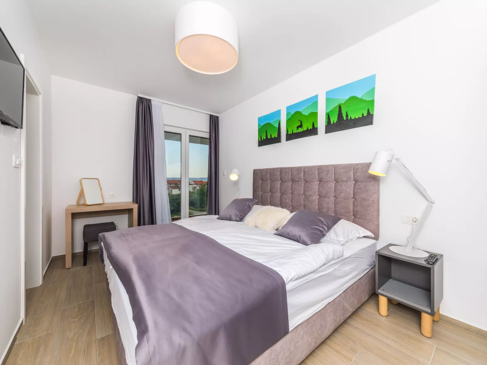 Modern eingerichtete Villa Ingrid mit beheiztem Pool - Dedans